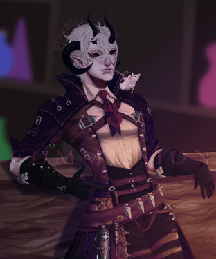 Rendered halfbody